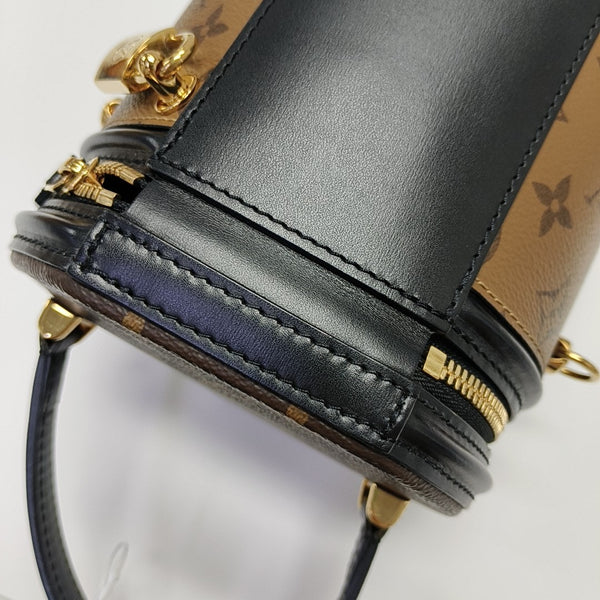 CANNES PM Monogram Coated Canvas Brown