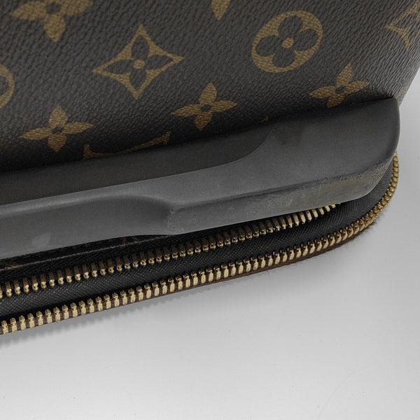 Monogram Coated Canvas Luggage Brown