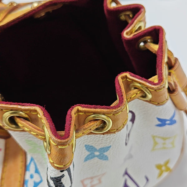 LV × TM THEDA GM Monogram Coated Canvas White