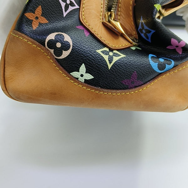 LV × TM CLAUDIA Monogram Coated Canvas Black