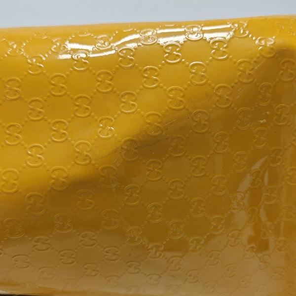 Microguccissima Monogram Calfskin Yellow
