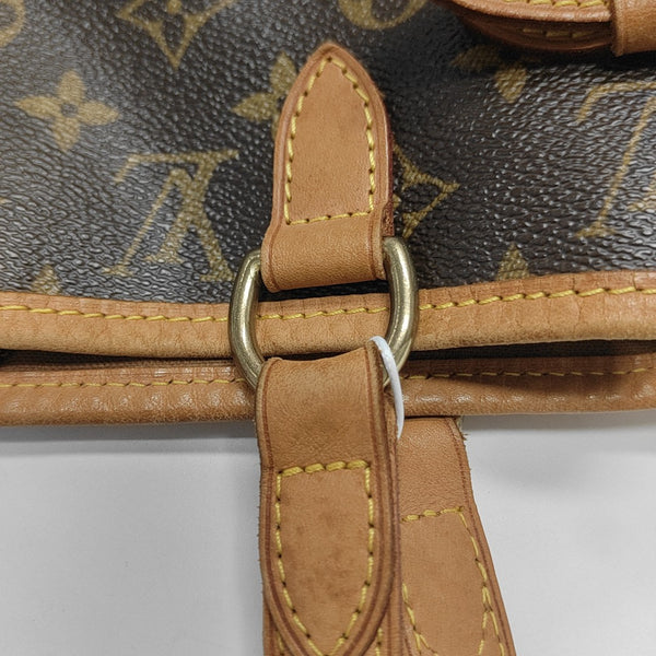 BATIGNOLLES MM Monogram Coated Canvas Brown