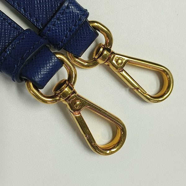 Galleria Large Saffiano Calfskin Blue
