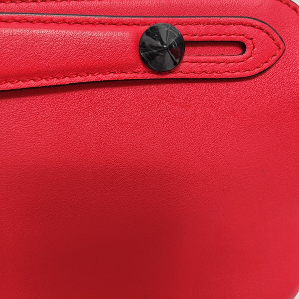 Calfskin Shoulder Bag Red