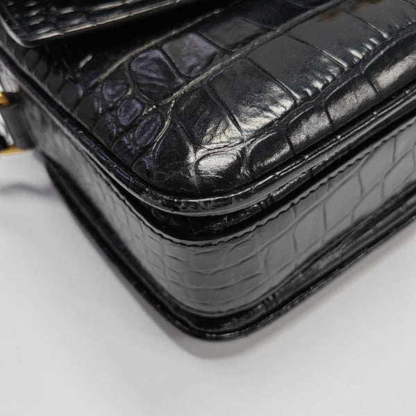 Sharp Calfskin Black