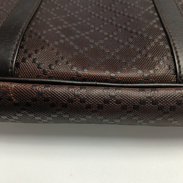 Calfskin Top Handle Bag Brown