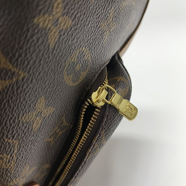 MONTSOURIS MM Monogram Coated Canvas Brown