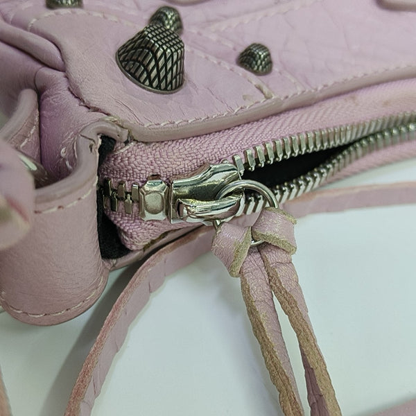 Le Cagole Mini Lambskin Pink