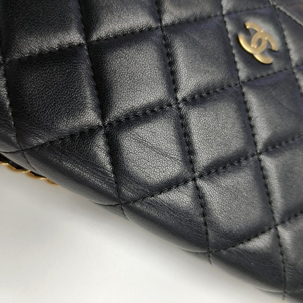 WOC Mini Lambskin Black