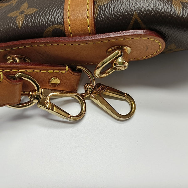 DUFFLE Monogram Coated Canvas Brown