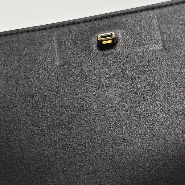 Calfskin Top Handle Bag White