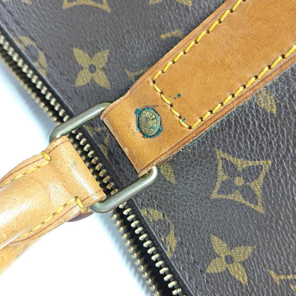 SAC SOUPLE 55 Monogram Coated Canvas Brown