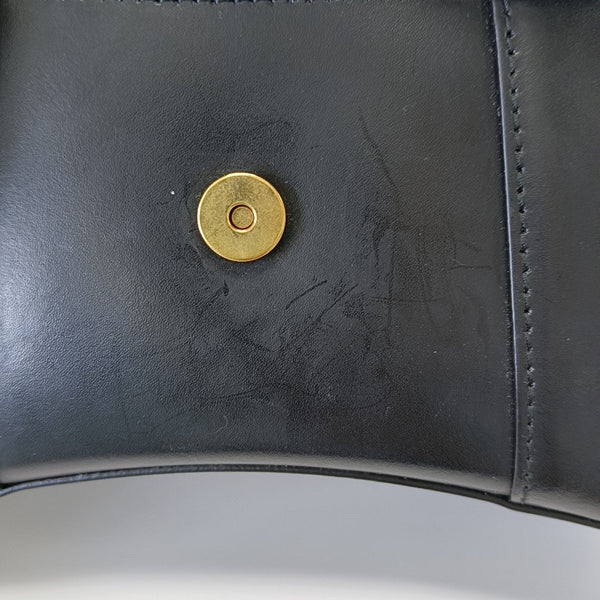 Hourglass XS Calfskin Black