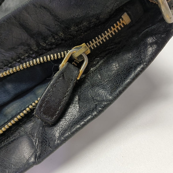 Matelassé Quilted Calfskin Black