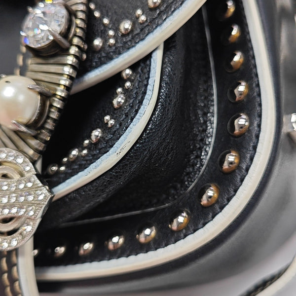 Miu Lady Calfskin Black