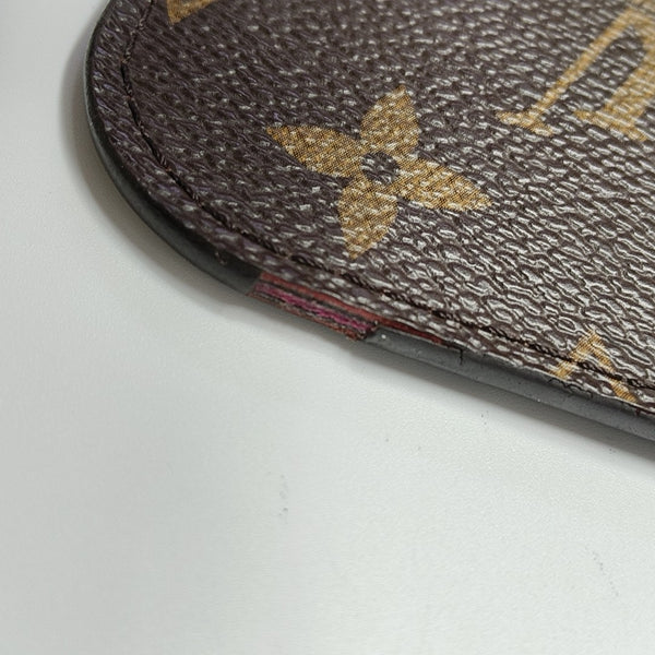 NEVERFULL MM Monogram Coated Canvas Brown