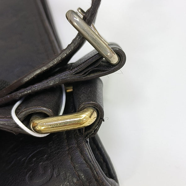 GG Imprime Monogram Calfskin Black