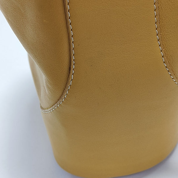 Calfskin Shoulder Bag Yellow