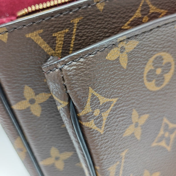 PASSY Monogram Coated Canvas Brown
