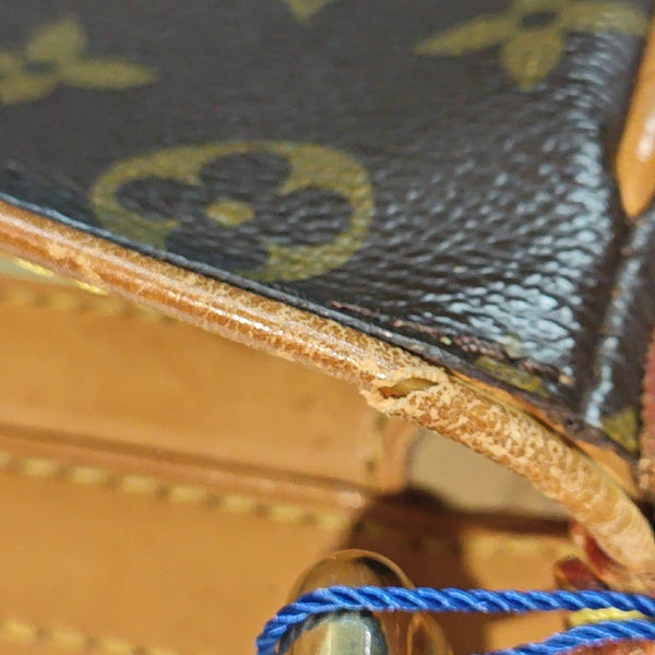 HUDSON MM Monogram Coated Canvas Brown