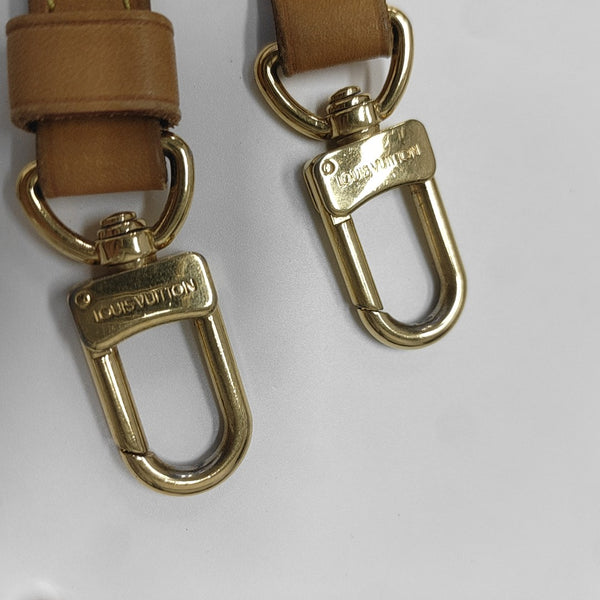 BREA MM Monogram Patent Leather Yellow