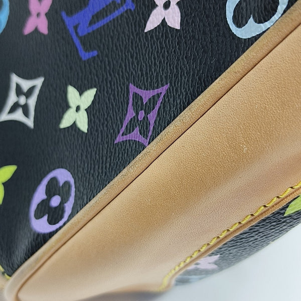 CLAUDIA Monogram Coated Canvas Black