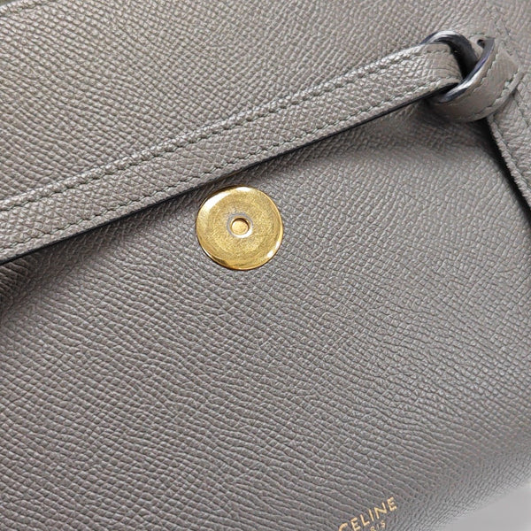 BELT Nano Calfskin Gray