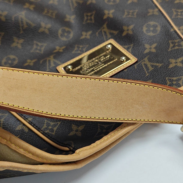 GALLIERA GM Monogram Coated Canvas Brown