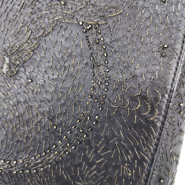 Lady Dior Medium Lambskin Black