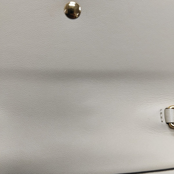 Sylvie Super Mini Calfskin White