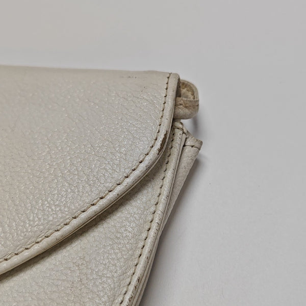 Calfskin Shoulder Bag White