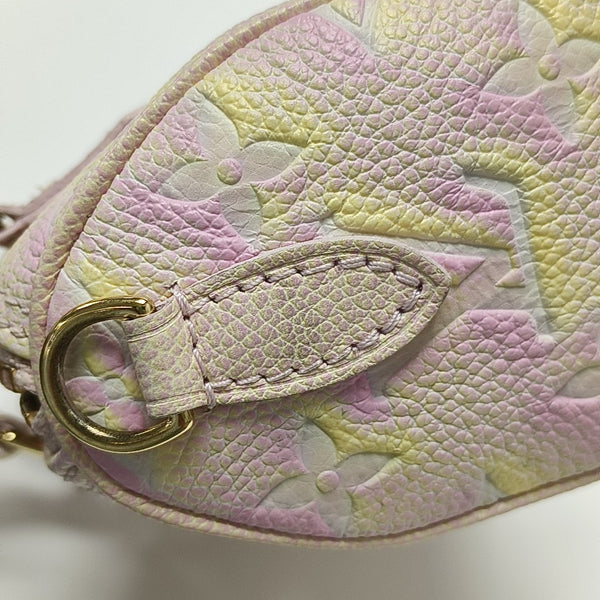 SPEEDY Nano Monogram Calfskin Pink