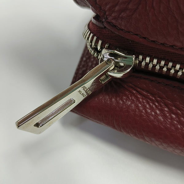 Calfskin Tote Bag Red