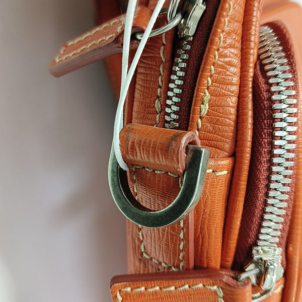 Calfskin Crossbody Bag Red