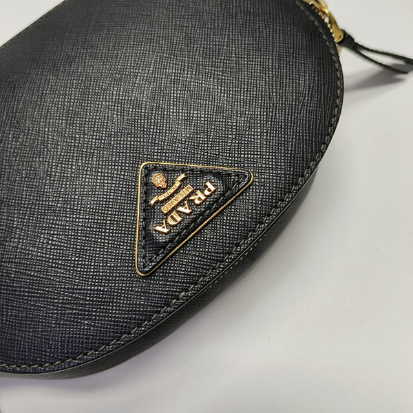 Calfskin Shoulder Bag Black