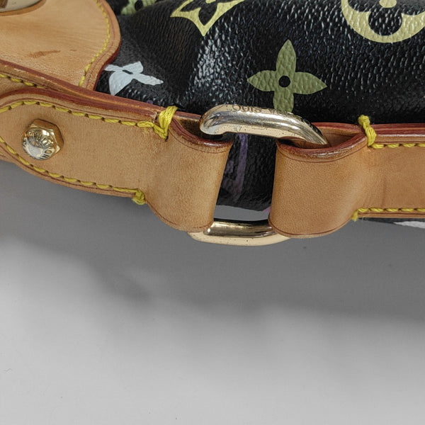 LV × TM GRETA Monogram Coated Canvas Black