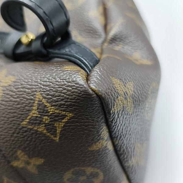 PALM SPRINGS PM Monogram Coated Canvas Brown