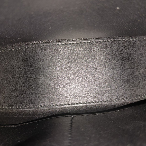 Calfskin Shoulder Bag Extra Small Black