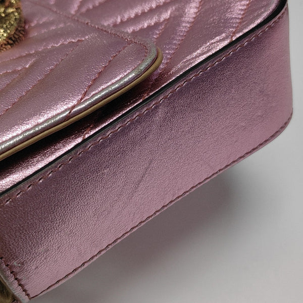 Broadway Quilted Calfskin Pink