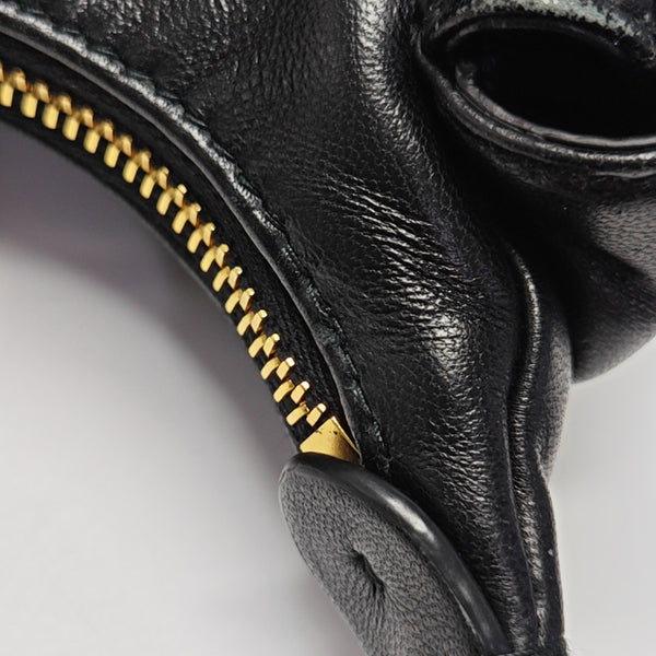 Lambskin Shoulder Bag Black