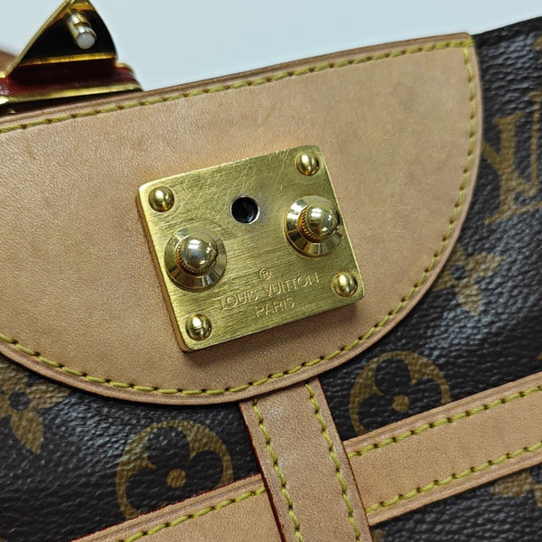 DUFFLE Monogram Coated Canvas Brown