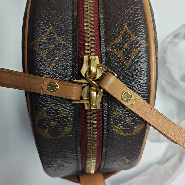 BOITE CHAPEAU PM Monogram Coated Canvas Brown