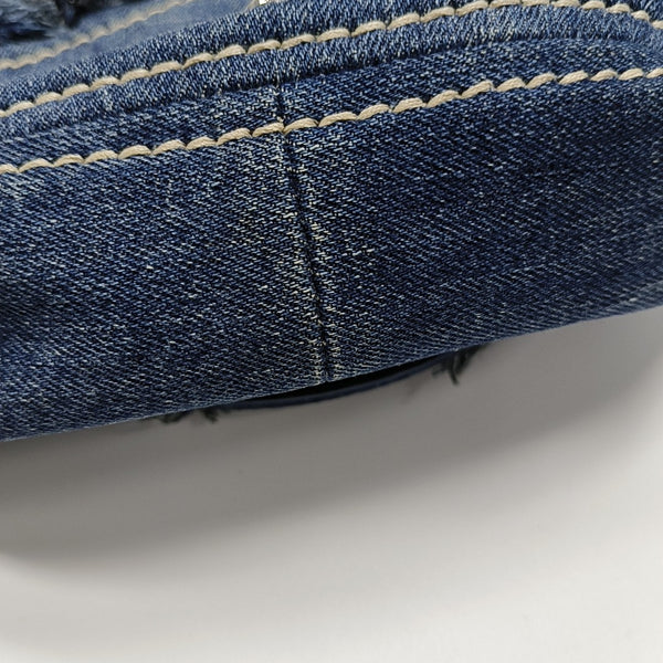 Denim Shoulder Bag Blue