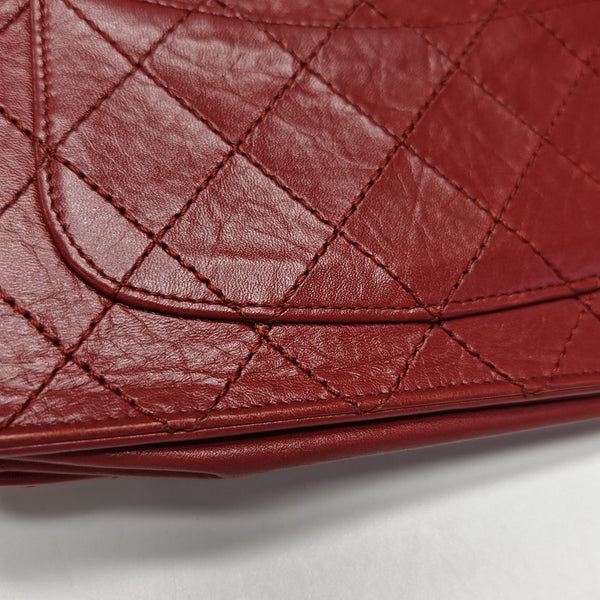 2.55 WOC Quilted Calfskin Red