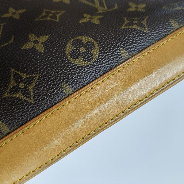 LOCKIT PM Monogram Coated Canvas Brown