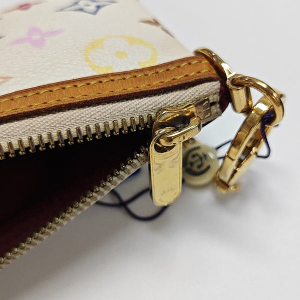 LV × TM VINTAGE MILLA Monogram Coated Canvas White