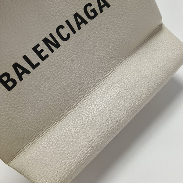 Shopping Bag Super Mini Calfskin White