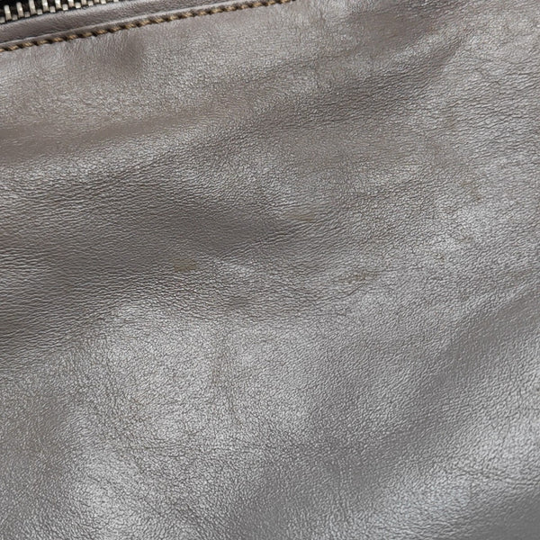 Calfskin Tote Bag Gray
