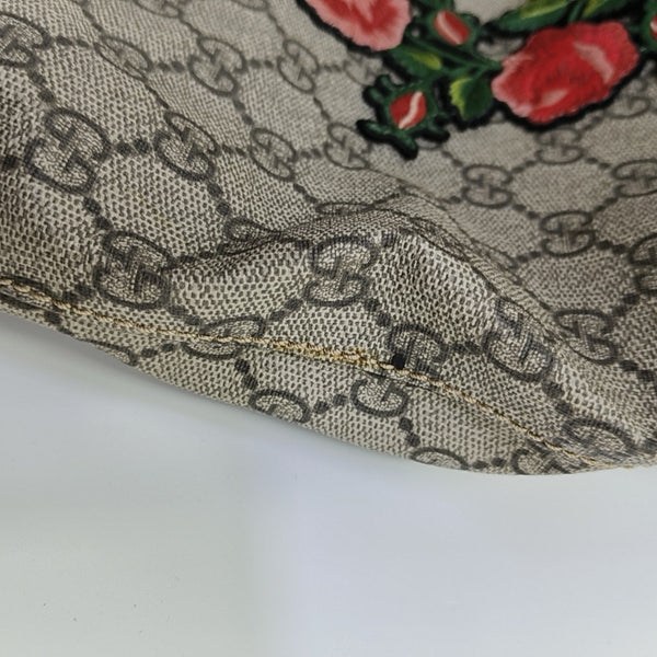 Monogram Coated Canvas Tote Bag Beige