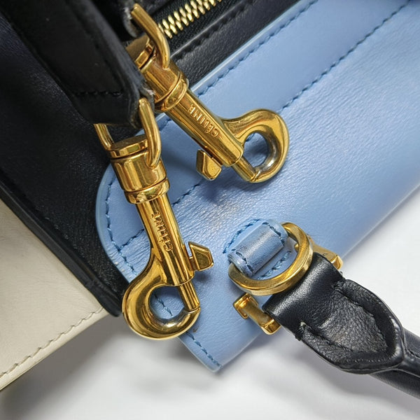 TRAPEZE Medium Calfskin Multicolor